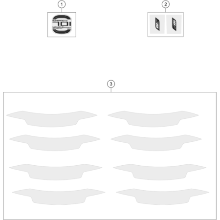 Kit déco HUSQVARNA 701 SM 2021