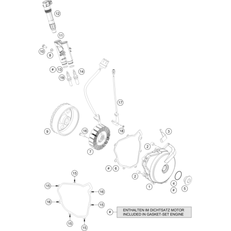 Système d'allumage HUSQVARNA 701 SM 2021