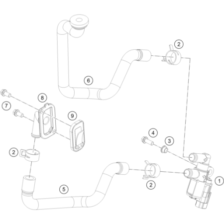 Sytème de dépollution HUSQVARNA 701 SM 2021