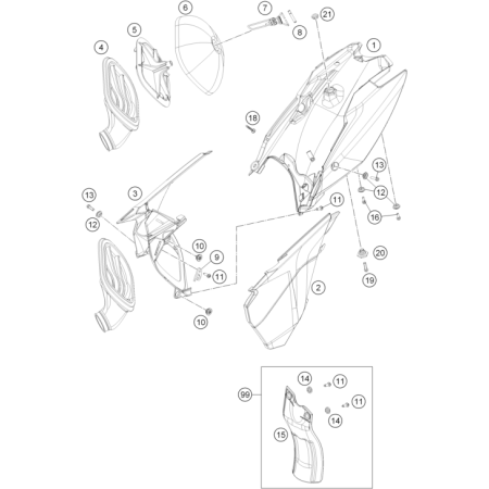 Filtre à air HUSQVARNA 65 TC 2022
