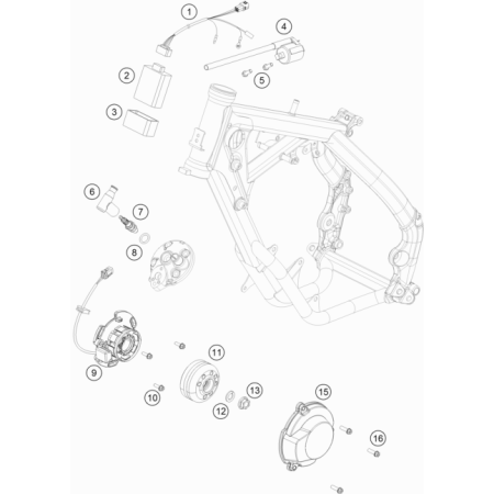 Système d'allumage HUSQVARNA 65 TC 2022
