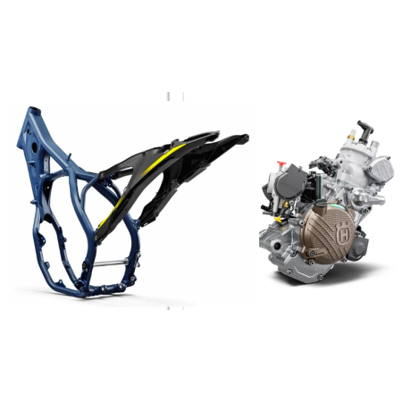Vues éclatées HUSQVARNA 65 TC 2024