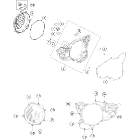 Carter d'embrayage HUSQVARNA 250 TE 2016